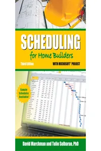 Scheduling for Home Builders with Microsoft Project_cover