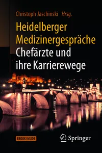 Heidelberger Medizinergespräche: Chefärzte und ihre Karrierewege_cover