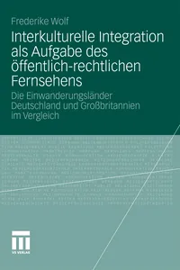 Interkulturelle Integration als Aufgabe des öffentlich-rechtlichen Fernsehens_cover