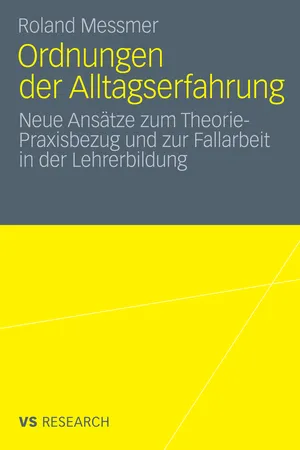 Ordnungen der Alltagserfahrung
