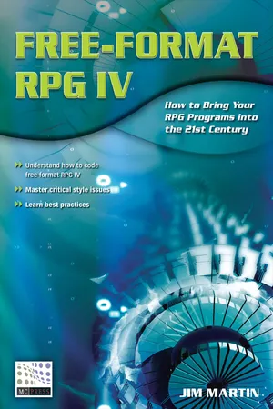 Free-Format RPG IV