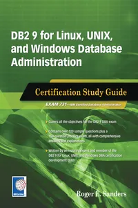 DB2 9 for Linux, UNIX, and Windows Database Administration_cover
