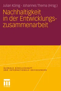 Nachhaltigkeit in der Entwicklungszusammenarbeit_cover