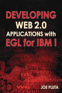 Developing Web 2.0 Applications with EGL for IBM i_cover