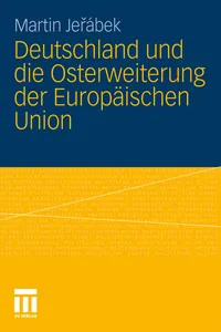 Deutschland und die Osterweiterung der Europäischen Union_cover