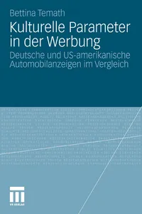 Kulturelle Parameter in der Werbung_cover