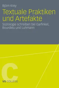 Textuale Praktiken und Artefakte_cover