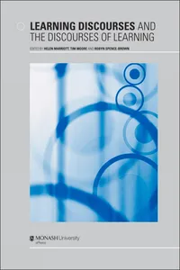 Learning Discourses and the Discourses of Learning_cover