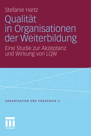 Qualität in Organisationen der Weiterbildung