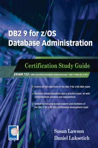 DB2 9 for z/OS Database Administration_cover