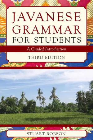 Javanese Grammar for Students