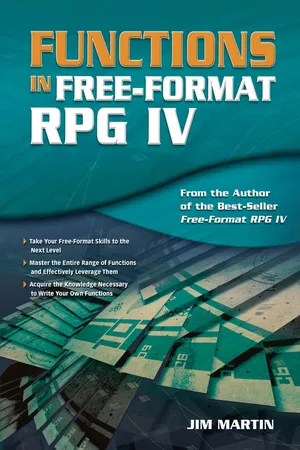 Functions in Free-Format RPG IV