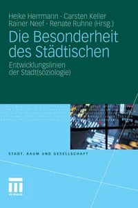 Die Besonderheit des Städtischen_cover
