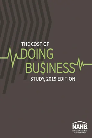 The Cost of Doing Business Study, 2019 Edition