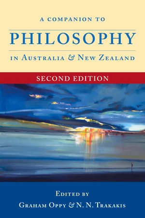 A Companion to Philosophy in Australia and New Zealand (Second Edition)