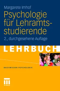 Psychologie für Lehramtsstudierende_cover