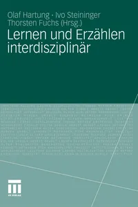 Lernen und Erzählen interdisziplinär_cover