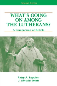 What's Going on Among the Lutherans?_cover