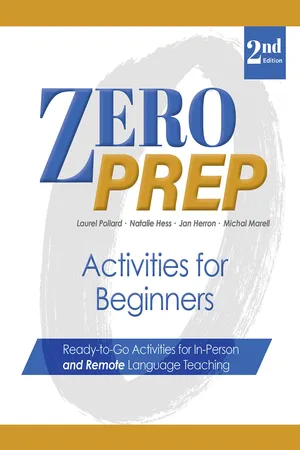 Zero Prep Activities for Beginners
