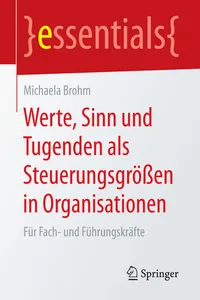 Werte, Sinn und Tugenden als Steuerungsgrößen in Organisationen_cover