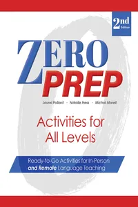 Zero Prep Activities for All Levels_cover