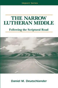 The Narrow Lutheran Middle_cover