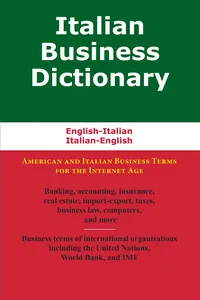 Italian Business Dictionary_cover