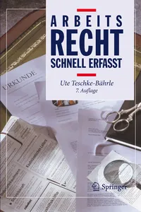 Arbeitsrecht - Schnell erfasst_cover