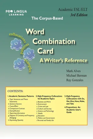 The Word Combination Card