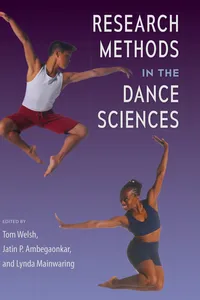 Research Methods in the Dance Sciences_cover