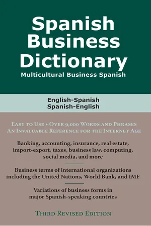 Spanish Business Dictionary