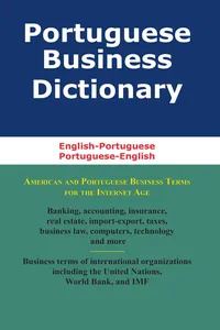Portuguese Business Dictionary_cover