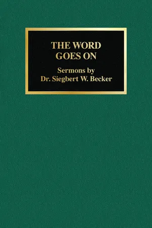 The Word Goes On 2nd Ed