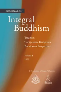 Journal Of Integral Buddhism
