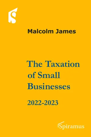 The Taxation of Small Businesses