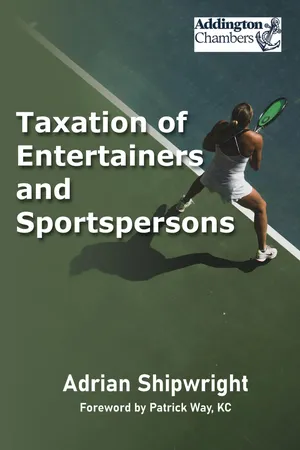 Taxation of Entertainers and Sports Persons