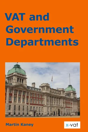 VAT and Government Departments
