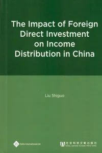 The Impact of Foreign Direct Investment on Income Distribution in China_cover