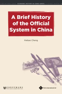 A Brief History of the Official System in China_cover