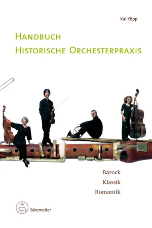Handbuch historische Orchesterpraxis