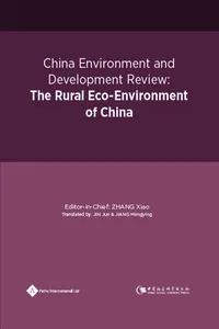 China Environment and Development Review_cover