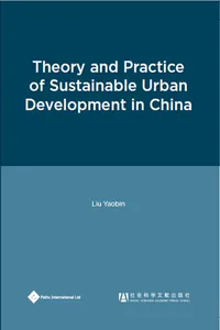 Theory and Practice of Sustainable Urban Development in China_cover