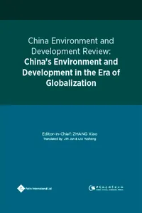 China Environment and Development Review_cover