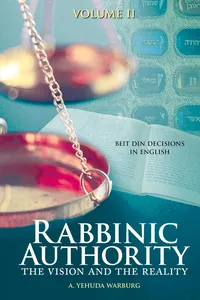 Rabbinic Authority, Volume 2_cover