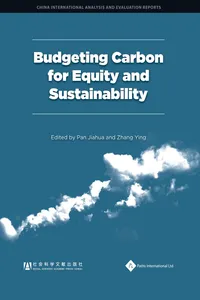 Budgeting Carbon for Equity and Sustainability_cover