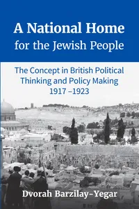 A National Home for the Jewish People_cover