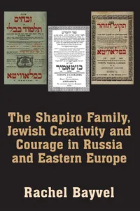 The Shapiro Family, Jewish Creativity and Courage in Russia and Eastern Europe_cover
