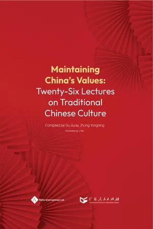 Maintaining China's Values