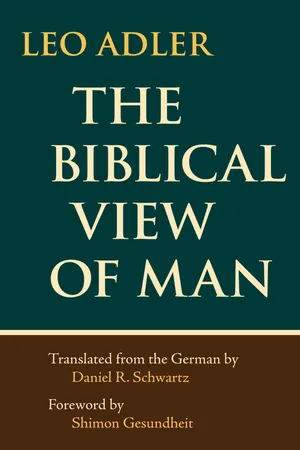 The Biblical View of Man