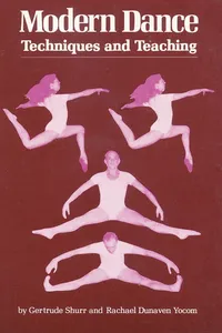 Modern Dance Techniques and Teaching_cover